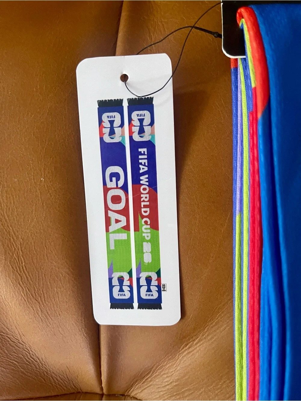 FIFA World Cup Scarf with Black Fringe